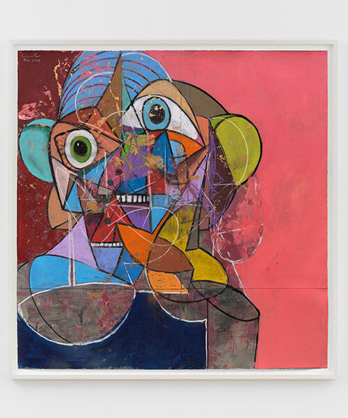 george condo renders experimental 'bizarre characters' for dual NYC exhibition 'pastels'